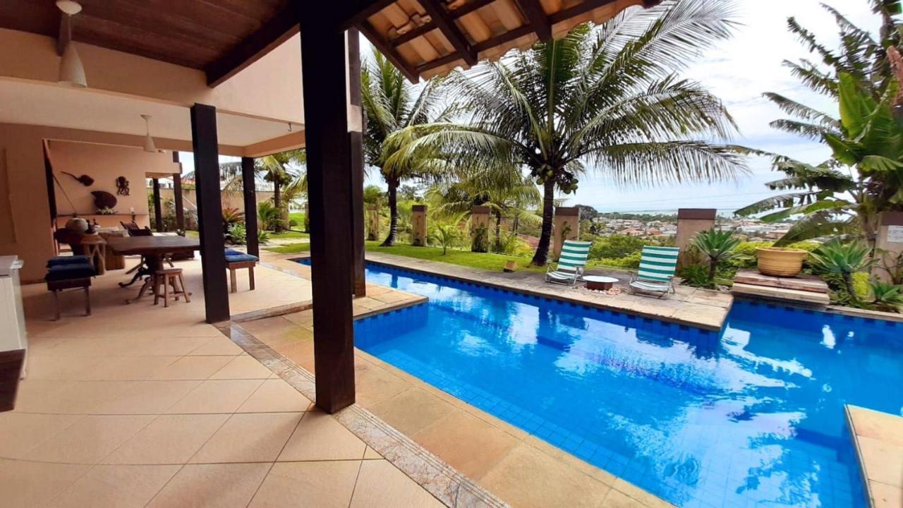 Casa Com Vista Para O Mar De Taperapuan Porto Seguro Eksteriør billede
