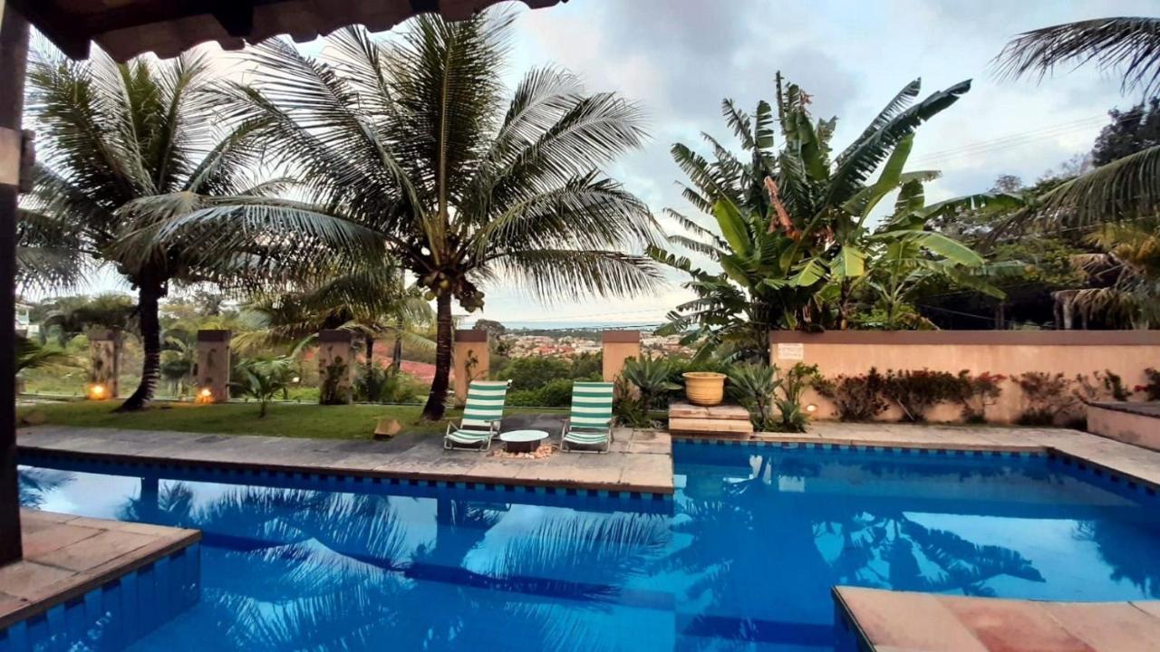 Casa Com Vista Para O Mar De Taperapuan Porto Seguro Eksteriør billede