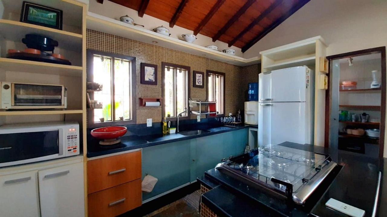 Casa Com Vista Para O Mar De Taperapuan Porto Seguro Eksteriør billede