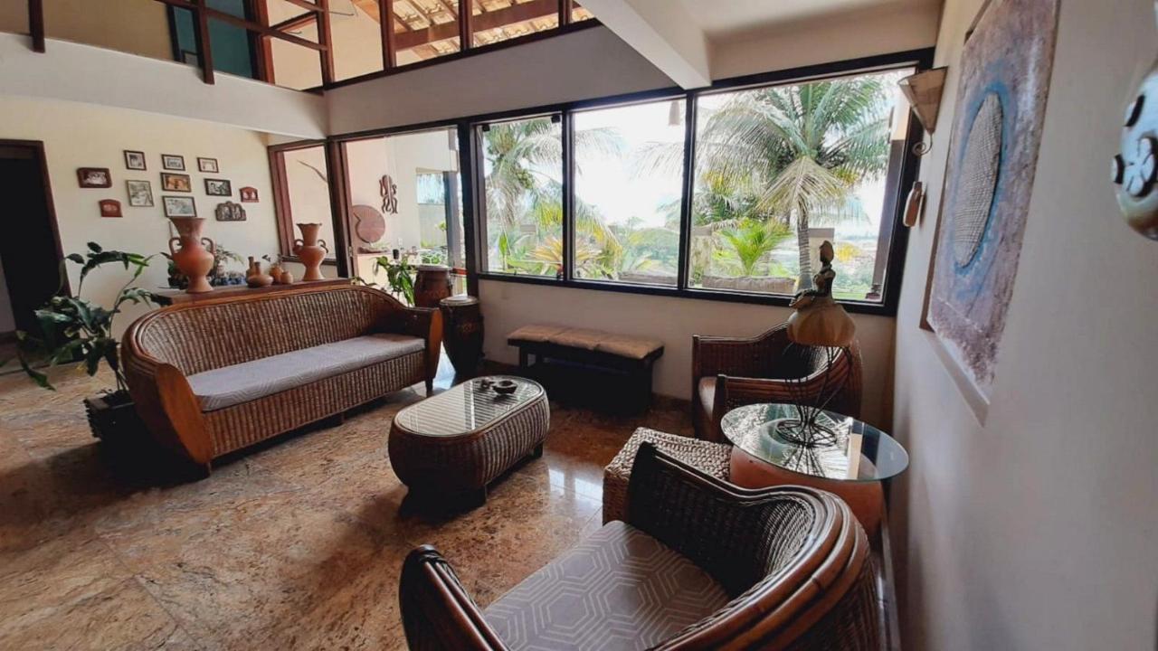 Casa Com Vista Para O Mar De Taperapuan Porto Seguro Eksteriør billede