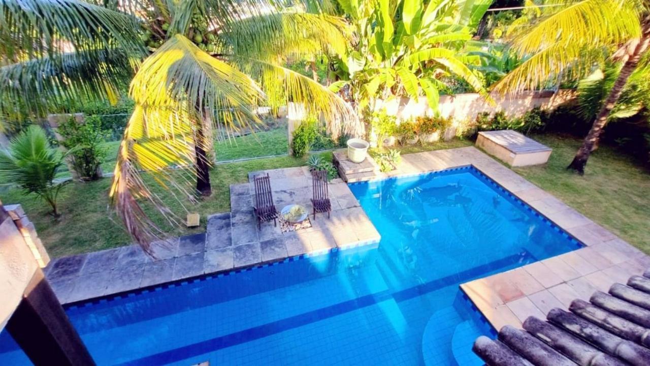 Casa Com Vista Para O Mar De Taperapuan Porto Seguro Eksteriør billede