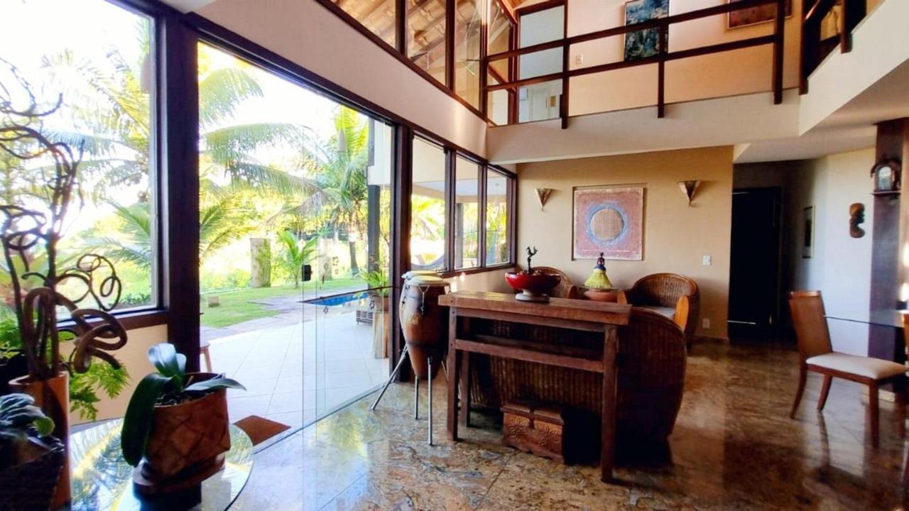 Casa Com Vista Para O Mar De Taperapuan Porto Seguro Eksteriør billede